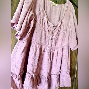 Rewind Purple Textured top